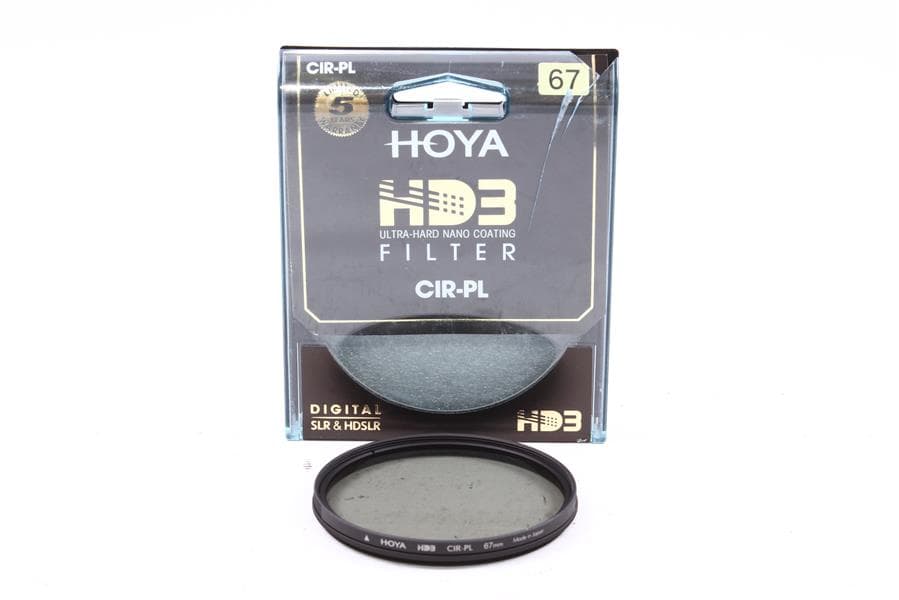 Used HOYA HD3 CIR-PL 67MM FILTER