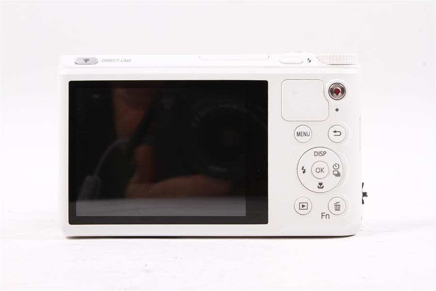 Used Samsung WB800F Point &amp; Shoot Digital Camera (White) - thumbnail 4