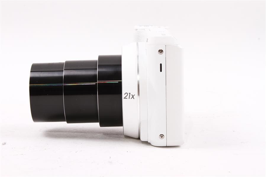 Used Samsung WB800F Point &amp; Shoot Digital Camera (White) - thumbnail 3
