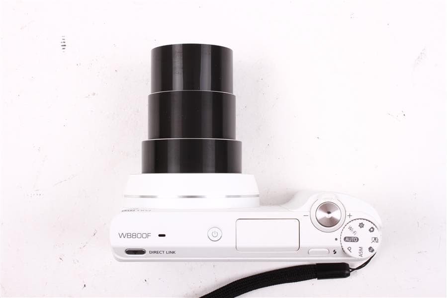 Used Samsung WB800F Point &amp; Shoot Digital Camera (White) - thumbnail 7