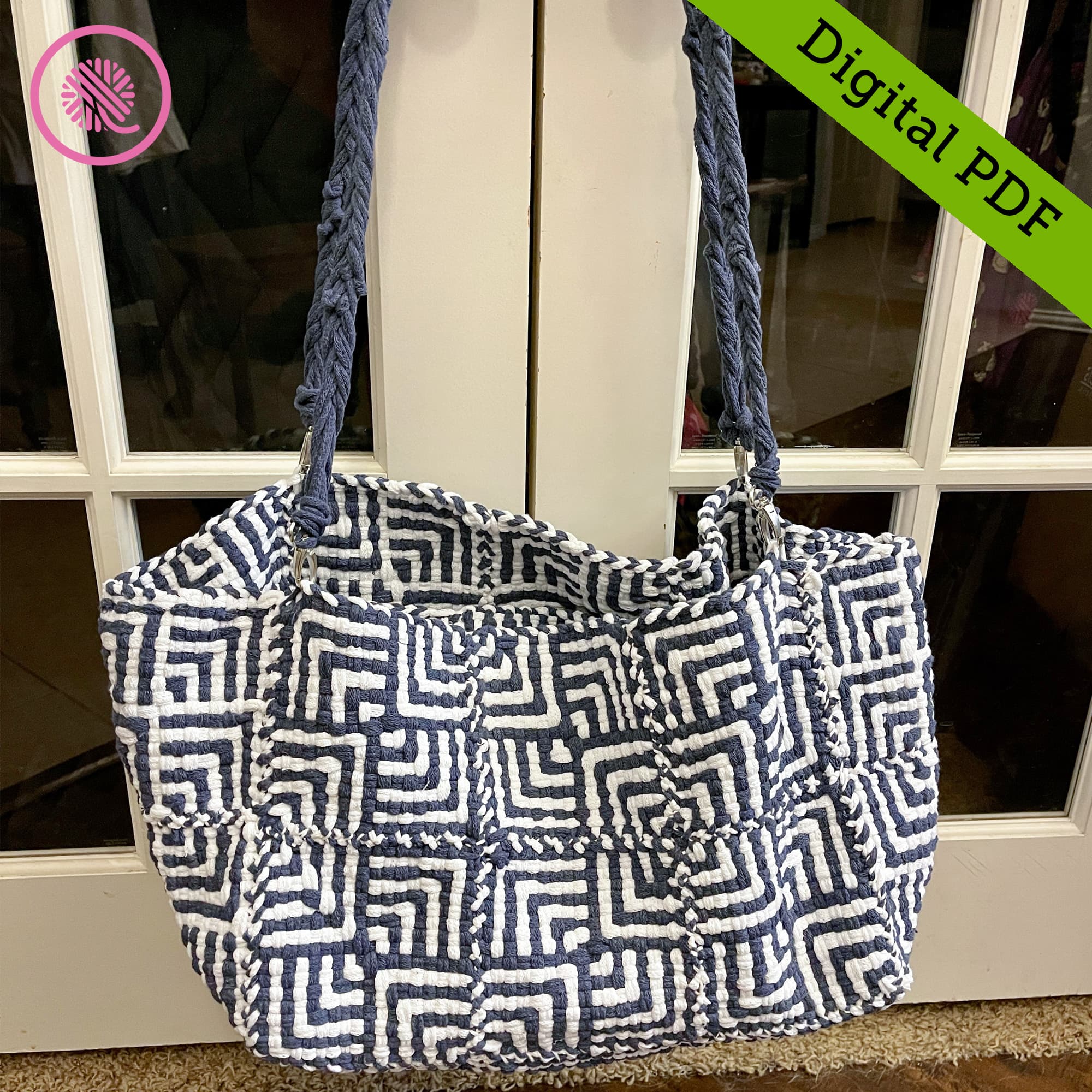 PDF: Woven Alice Tote Bag - thumbnail 3