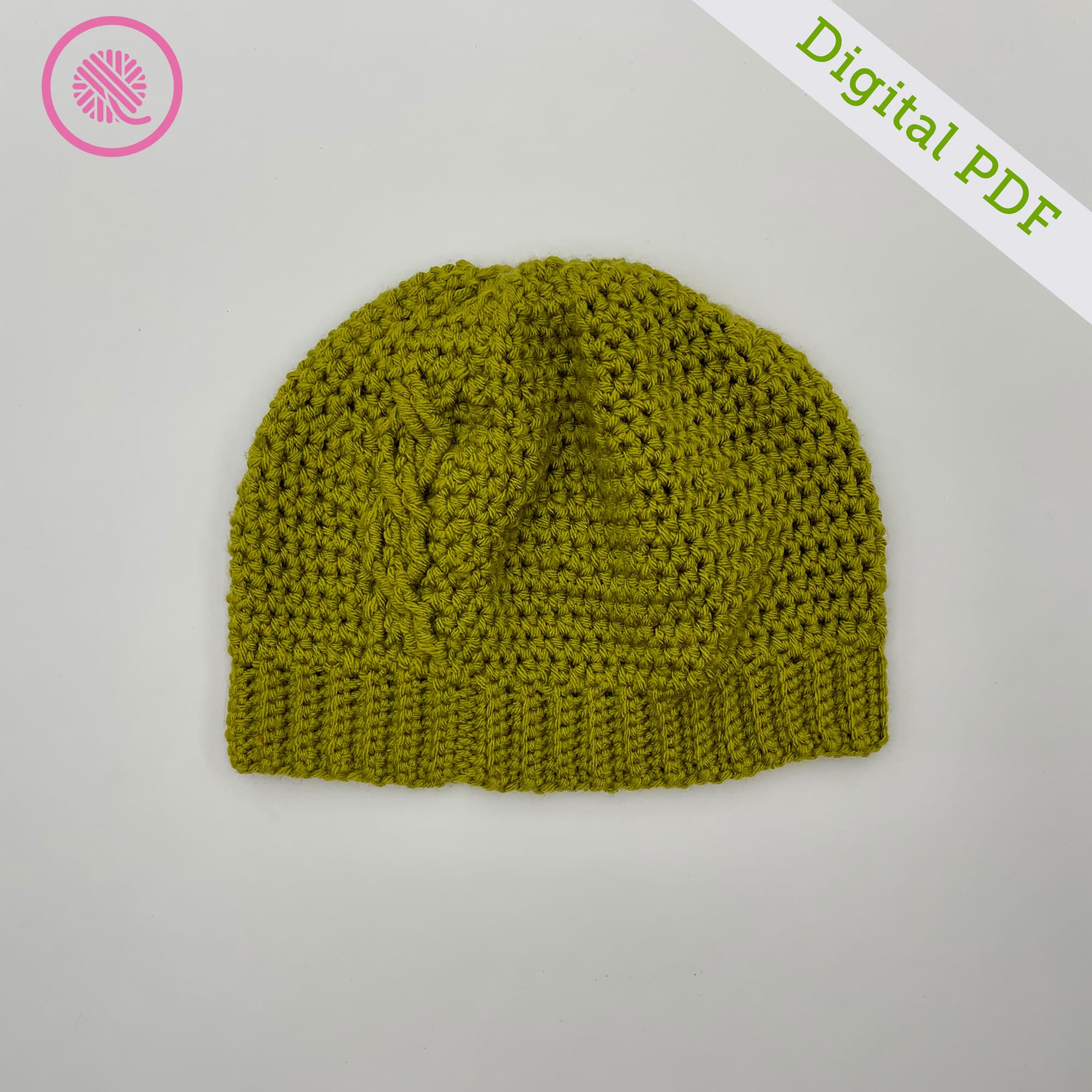 PDF: Crochet Worsted Cabled Hats - thumbnail 5