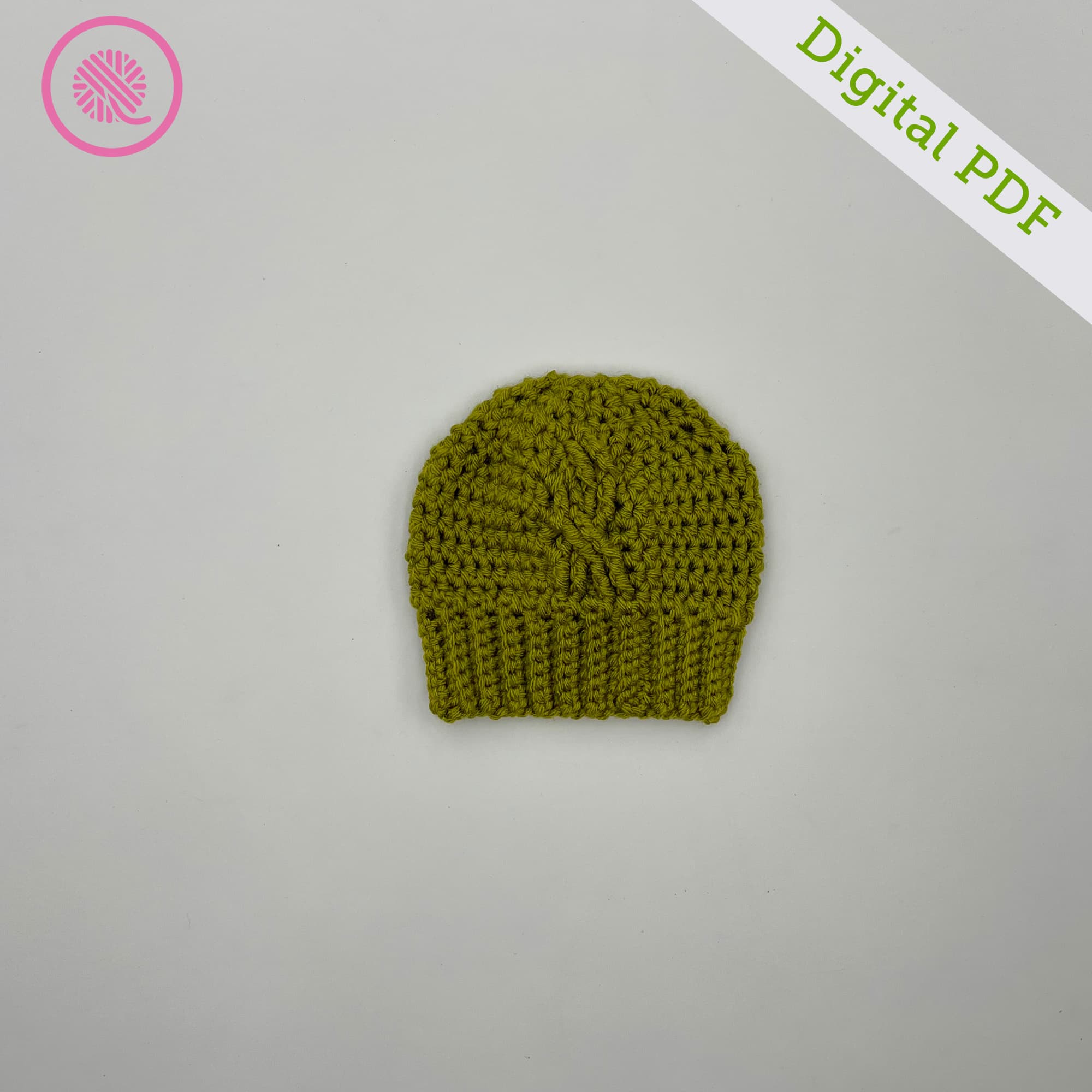PDF: Crochet Worsted Cabled Hats - thumbnail 3