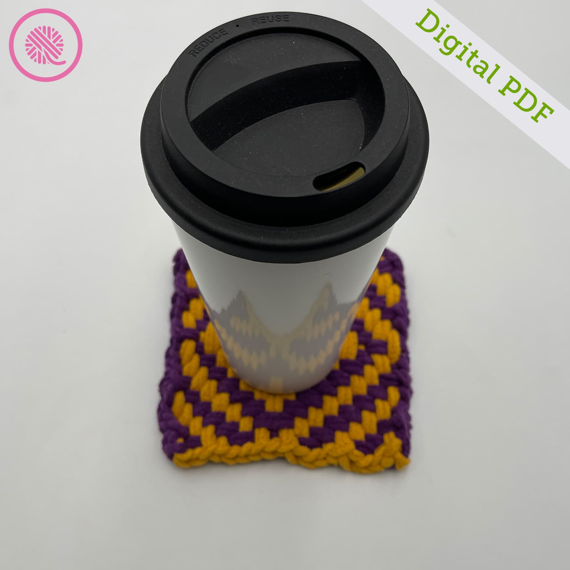PDF: Woven Twill Diamond Potholder - thumbnail 4