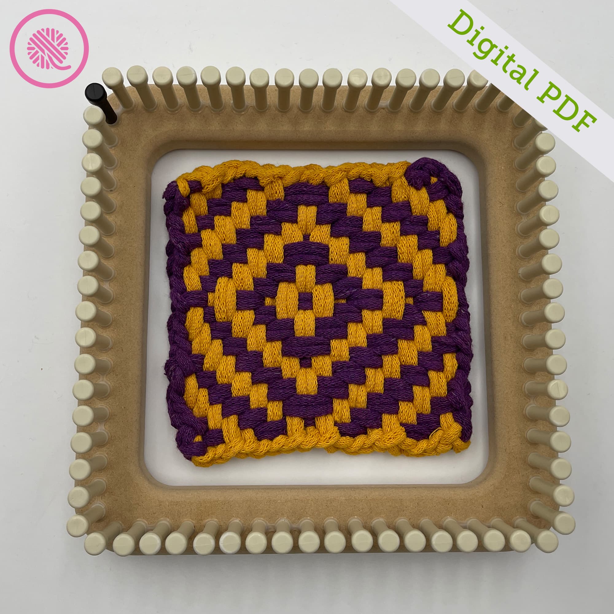 PDF: Woven Twill Diamond Potholder - thumbnail 2
