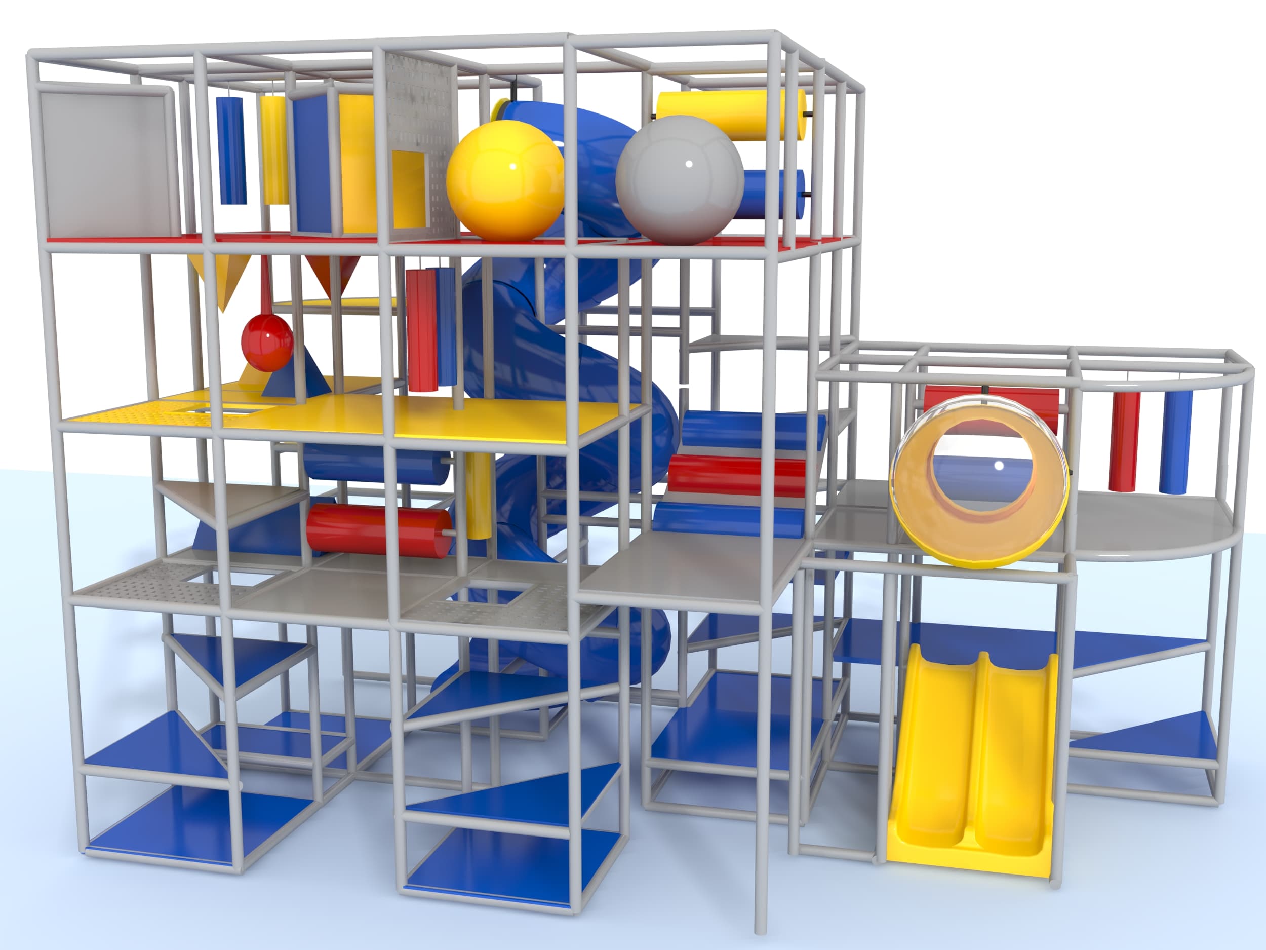 Indoor Playground GPS1214 – 18 ft. H x 26 ft. W x 14 ft.