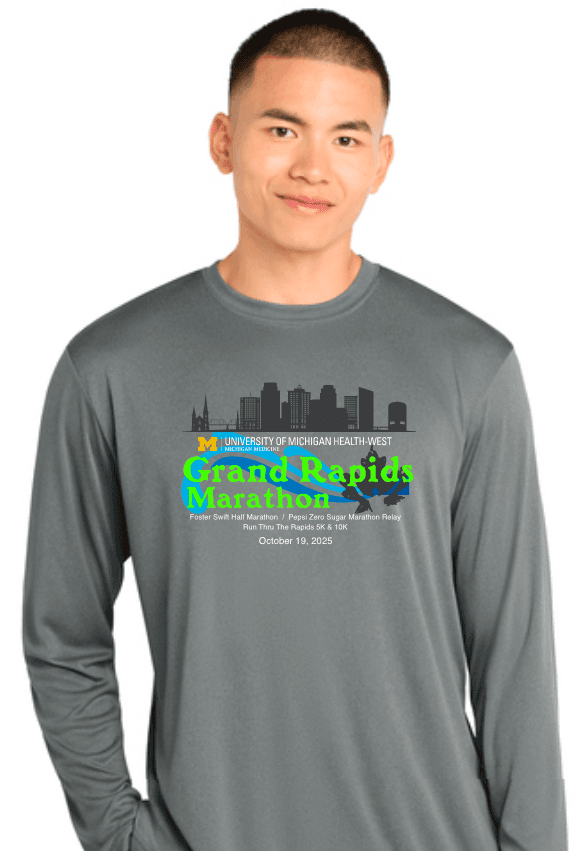 2025 UMHW Grand Rapids Marathon Race Shirt