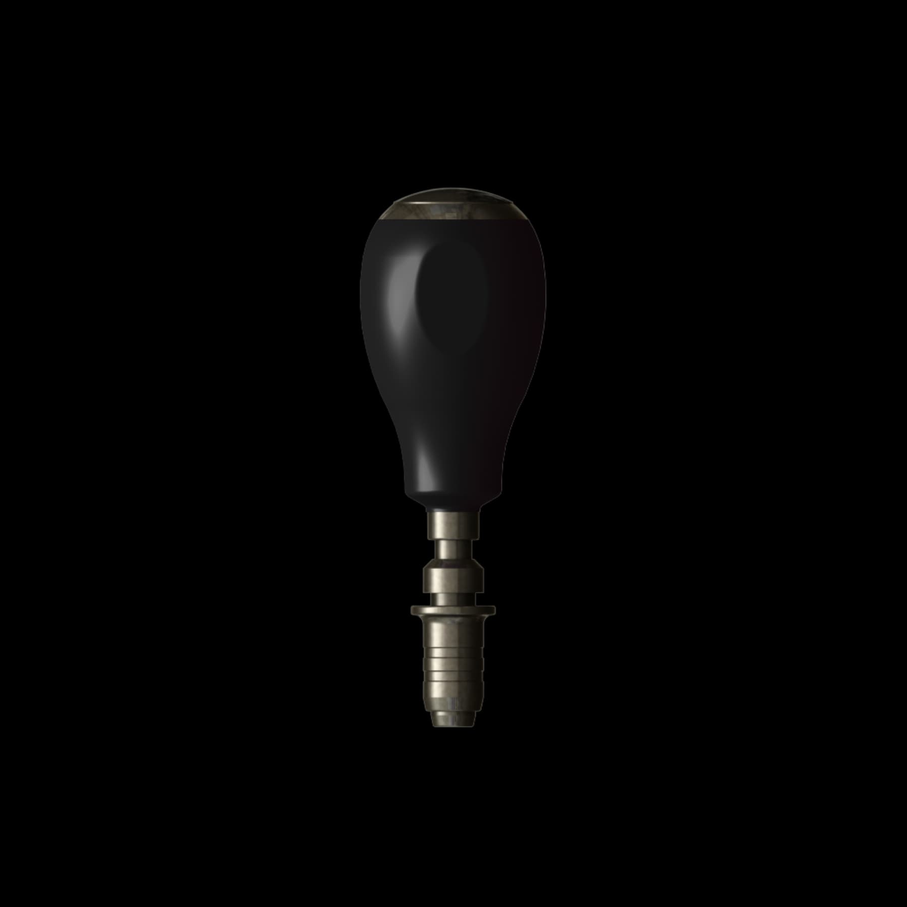 gSilicone Teardrop Handle, 4 1/2″, SQC, Torque Limiting, 1.5 Nm, Black