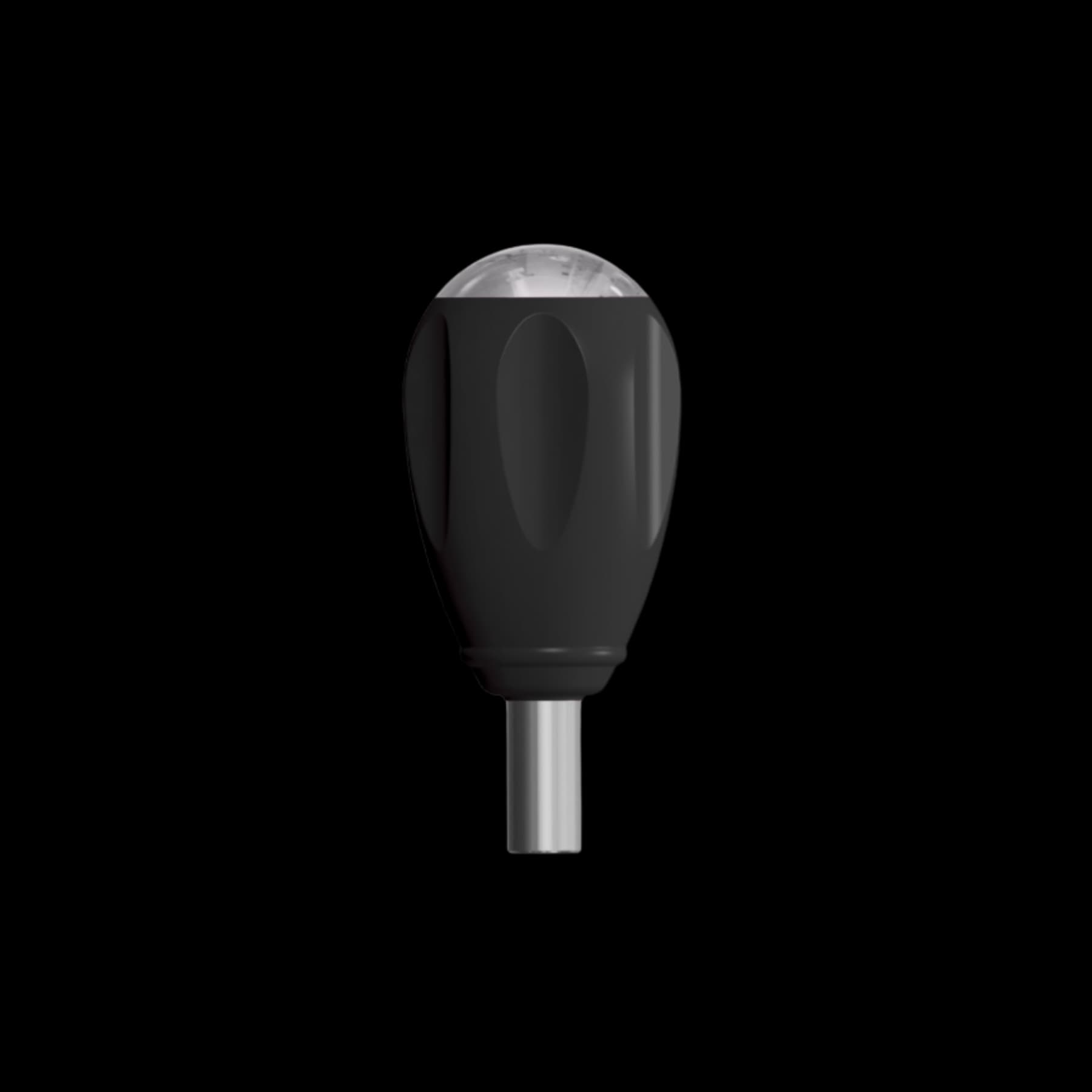 gSilicone Teardrop II Handle, 3 1/2″, M8, Max ID Ø6.5mm, Cannulated, Black