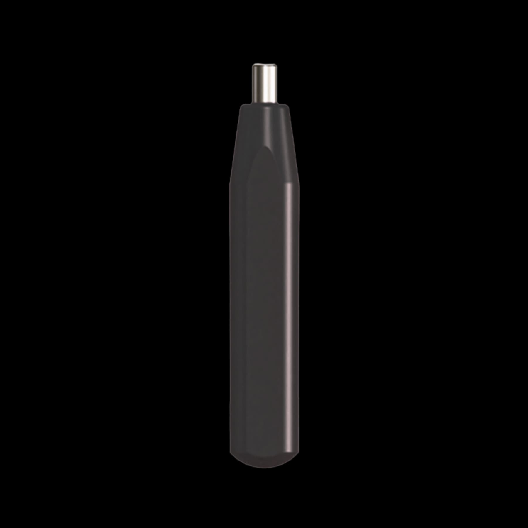 gSilicone Flat Handle, 5″, 5H7, Black