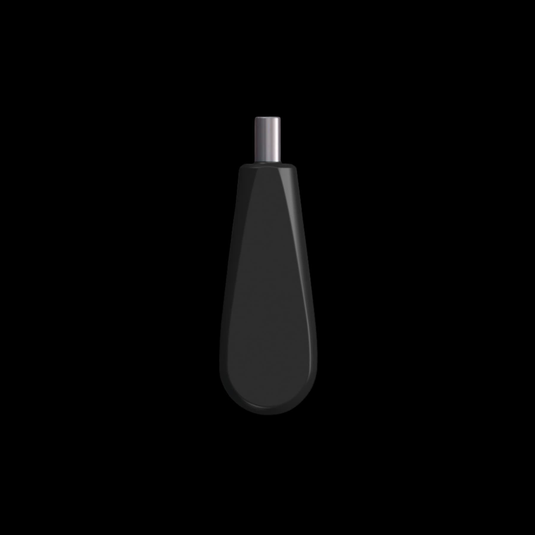 gSilicone Paddle Handle, 5″, 6H7, Black