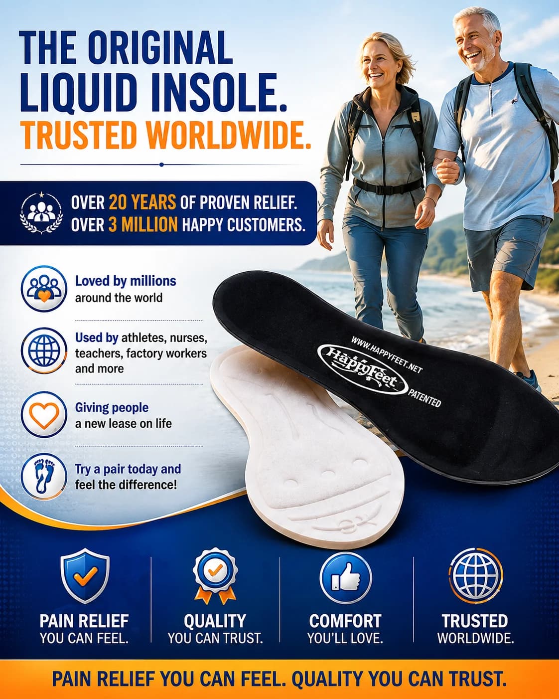 Happy Feet’s Massaging Liquid Insoles - thumbnail 3