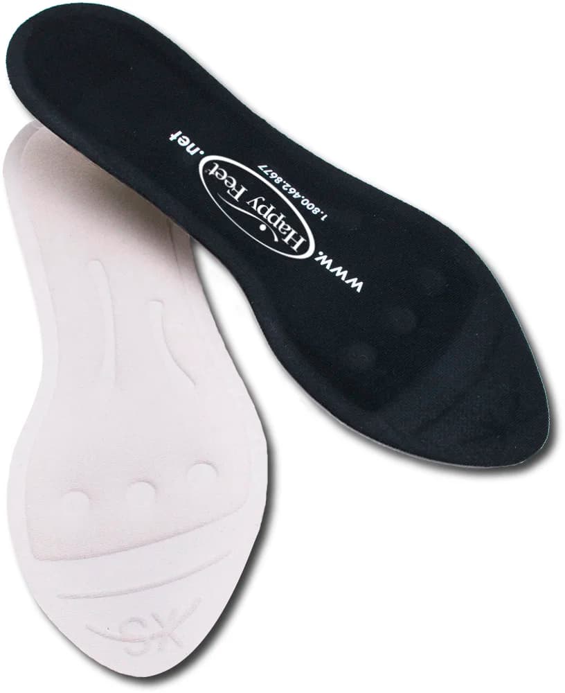 Happy Feet’s shock absorption insoles with 10% more glycerin