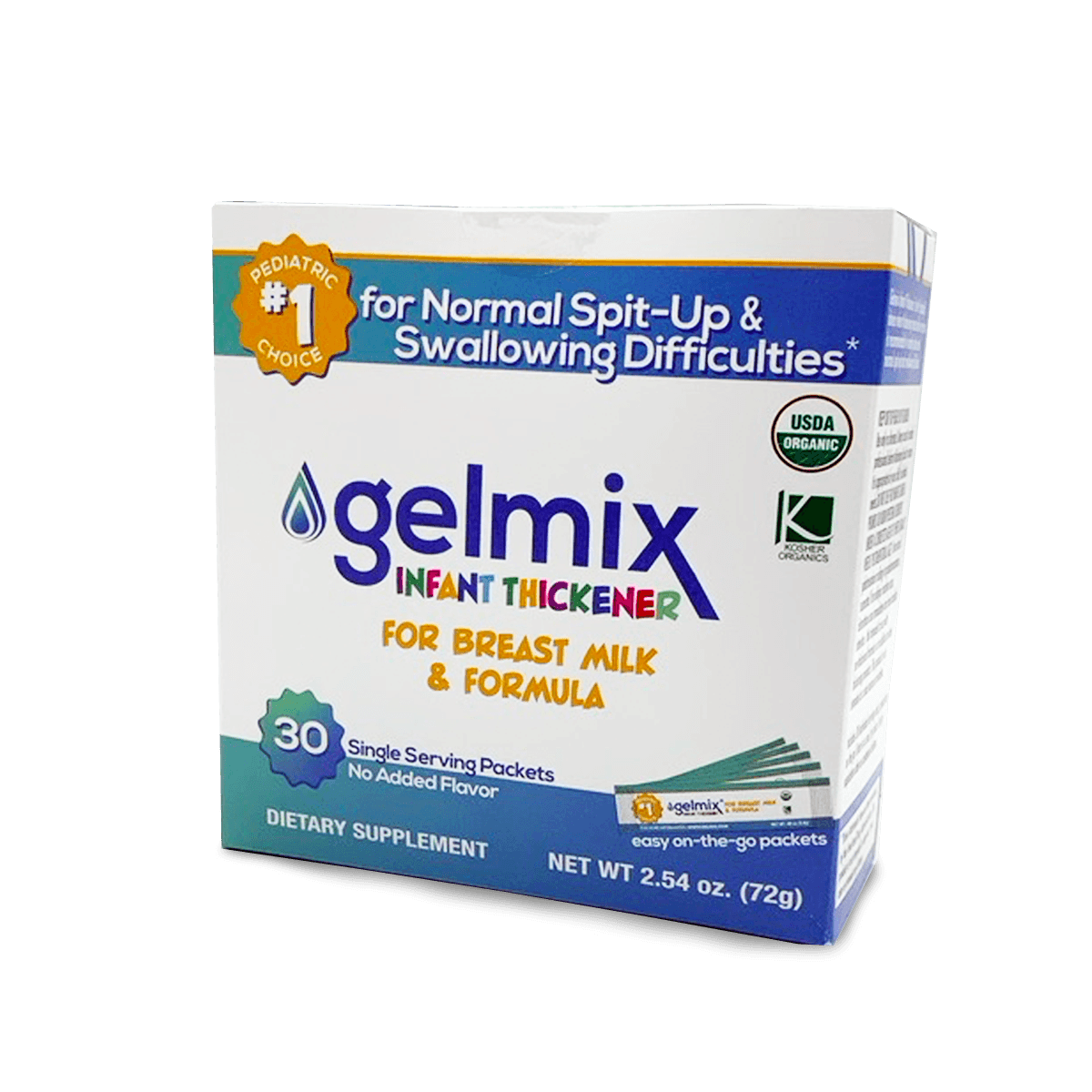 Gelmix Infant Thickener 2.4g Sticks (Box of 30)