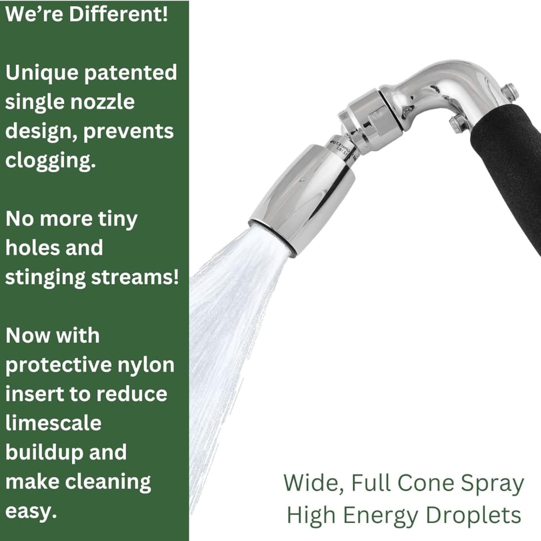Classic™ Handheld – Brushed Gold – Standard Grip – No Trickle Valve - thumbnail 2