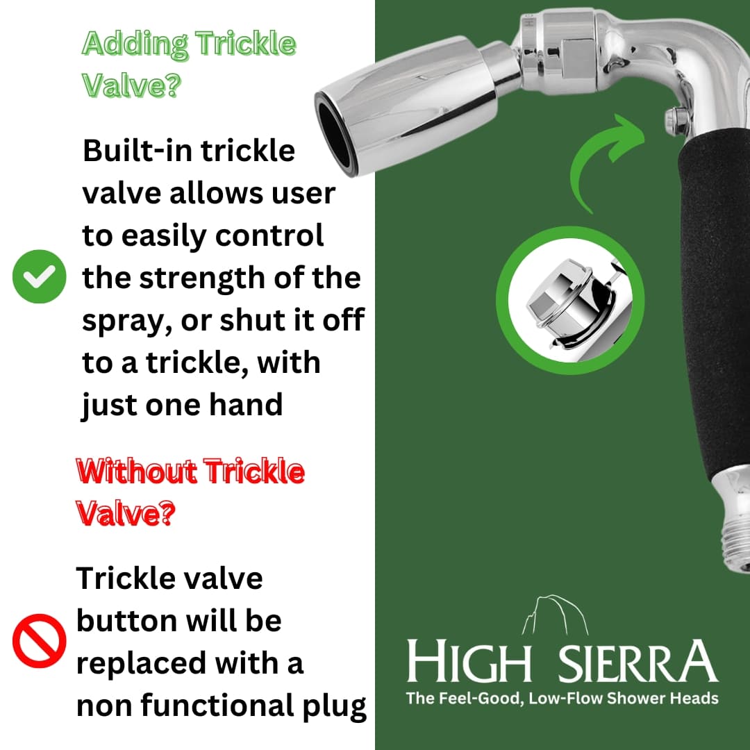 Classic™ Handheld – Brushed Gold – Standard Grip – No Trickle Valve - thumbnail 4