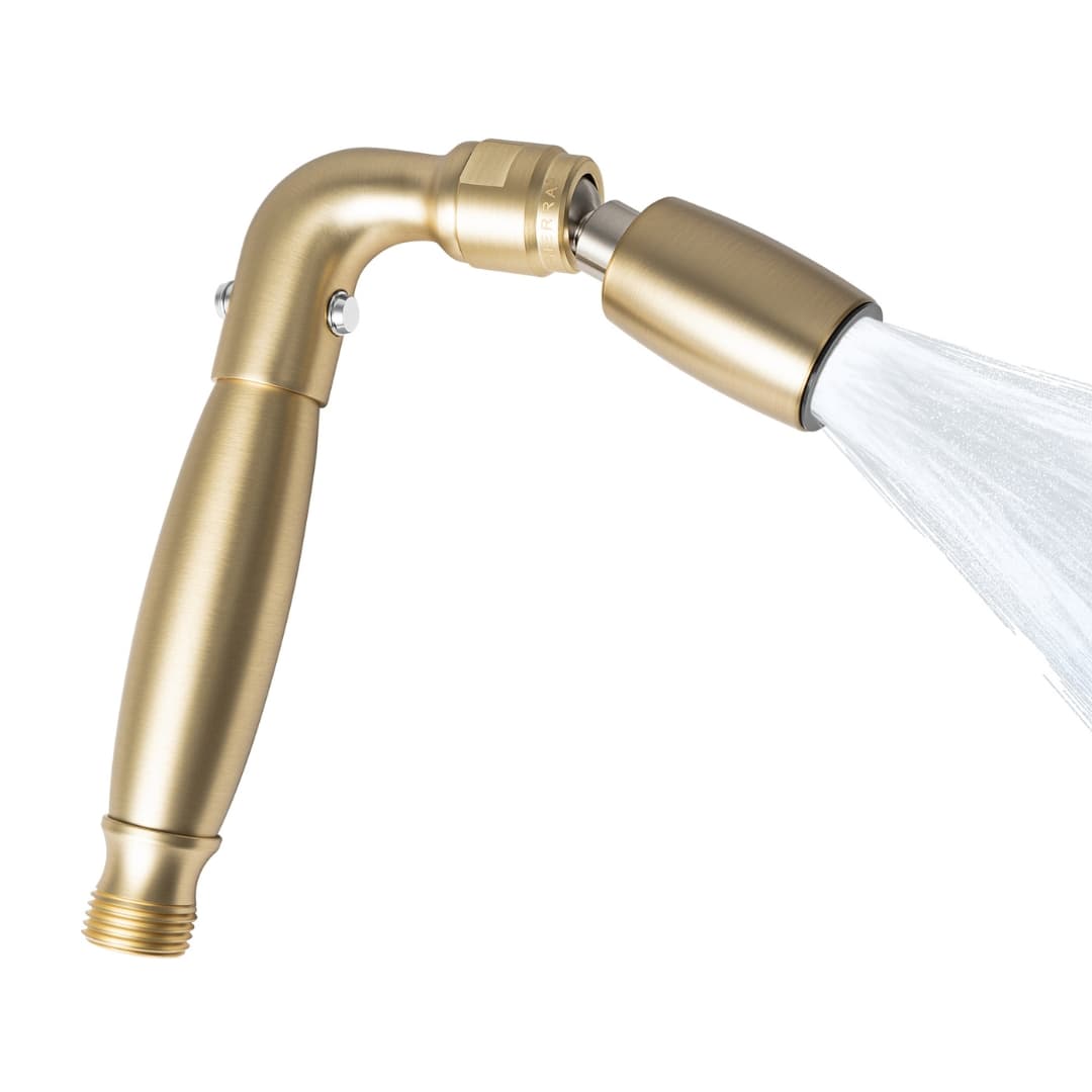Classic™ Handheld – Brushed Gold – Standard Grip – No Trickle Valve