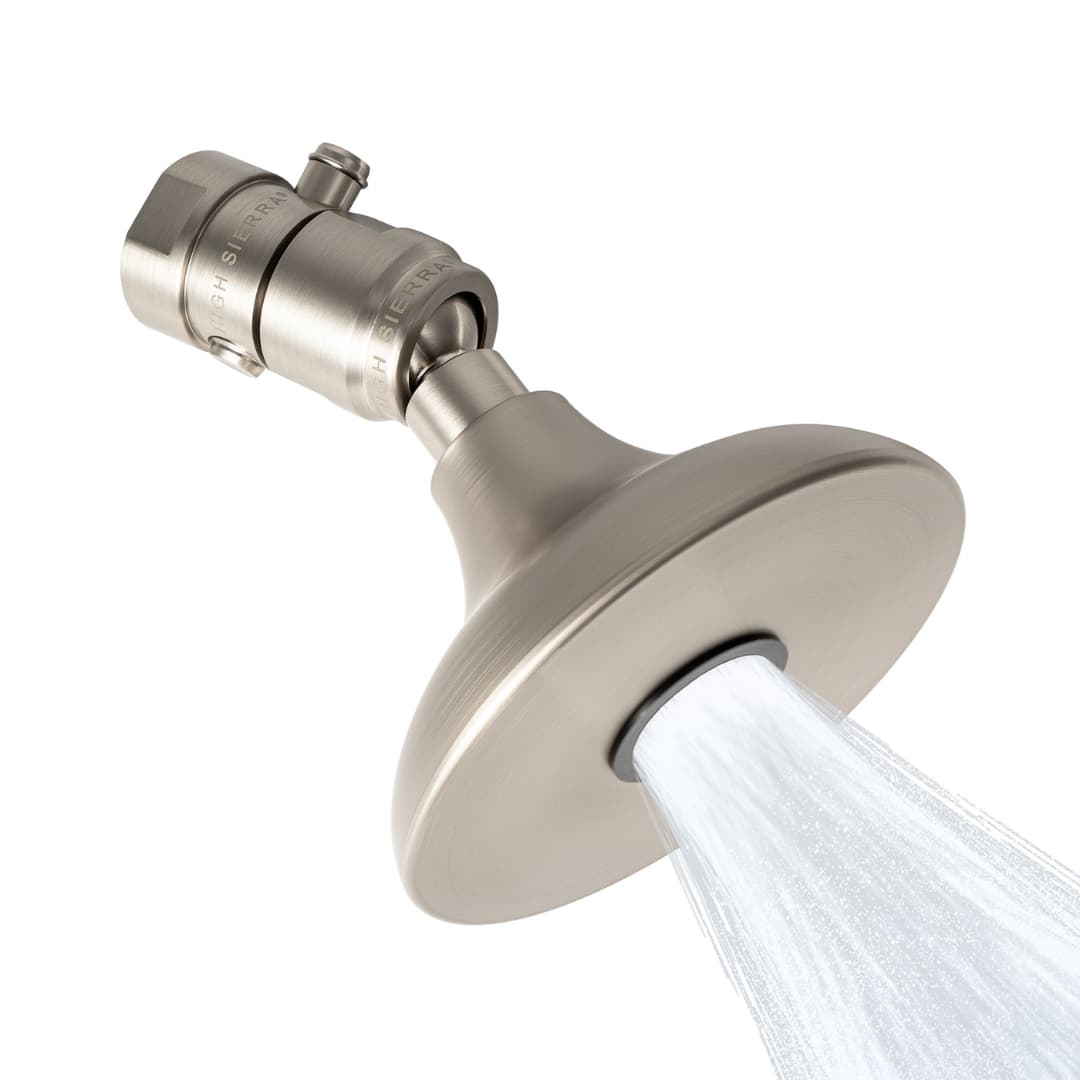 Half Dome® Fixed Shower Head with Manual Pressure Compensation – Brushed Nickel