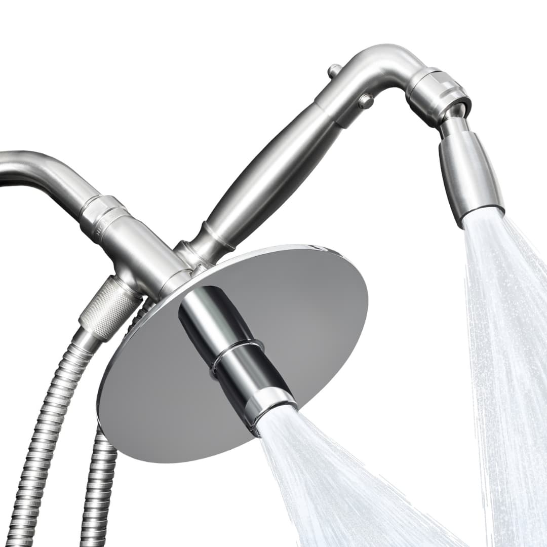 STEELHEAD® 4-Way Combo Kit – Handheld with Reflections™ Shower Head – Standard Grip – with Trickle Valve