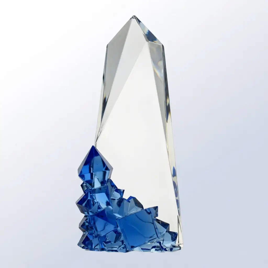 Blue Gem Crystal Award - thumbnail 2