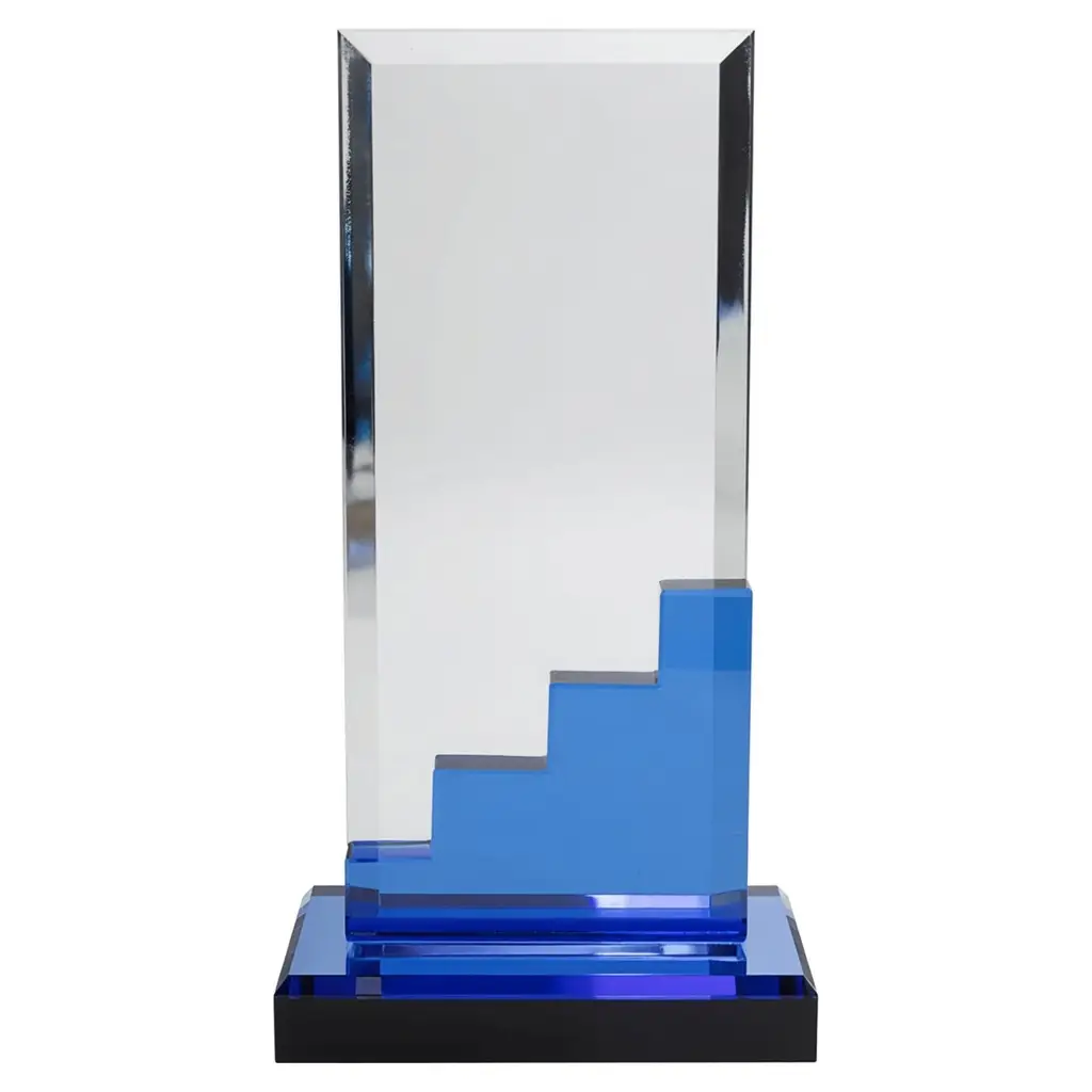Blue Staircase Crystal Award - thumbnail 3