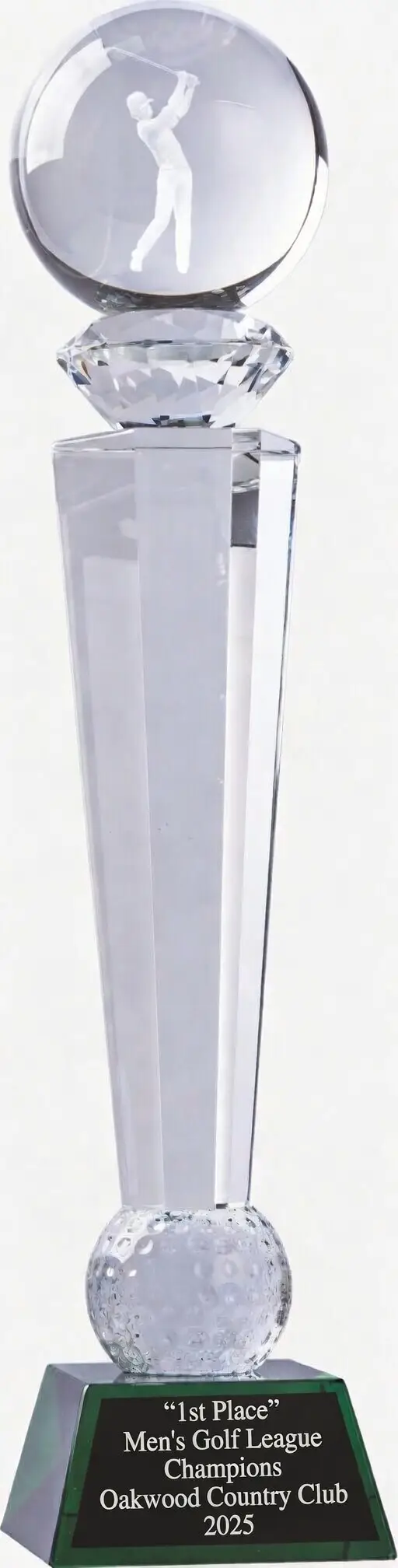 3D Golf Tower Trophy