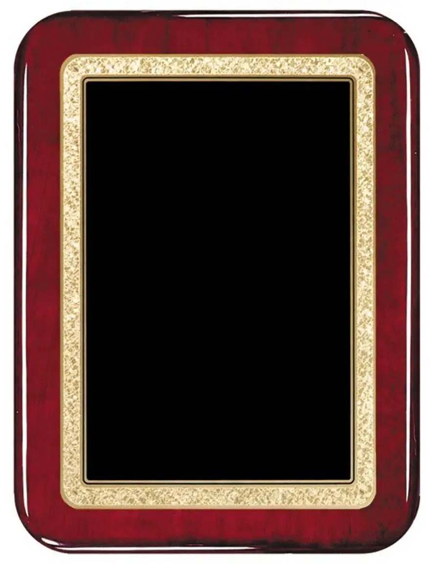 Rounded Rosewood Plaque - thumbnail 2