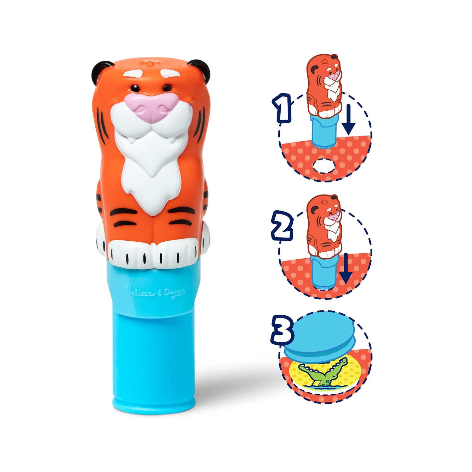 Melissa & Doug Sticker WOW! Activity Pad & Sticker Stamper - thumbnail 2