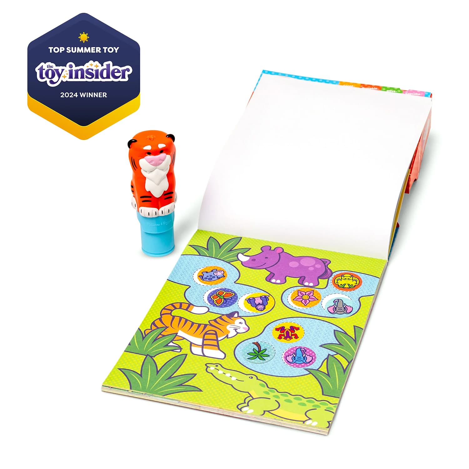 Melissa & Doug Sticker WOW! Activity Pad & Sticker Stamper - thumbnail 3