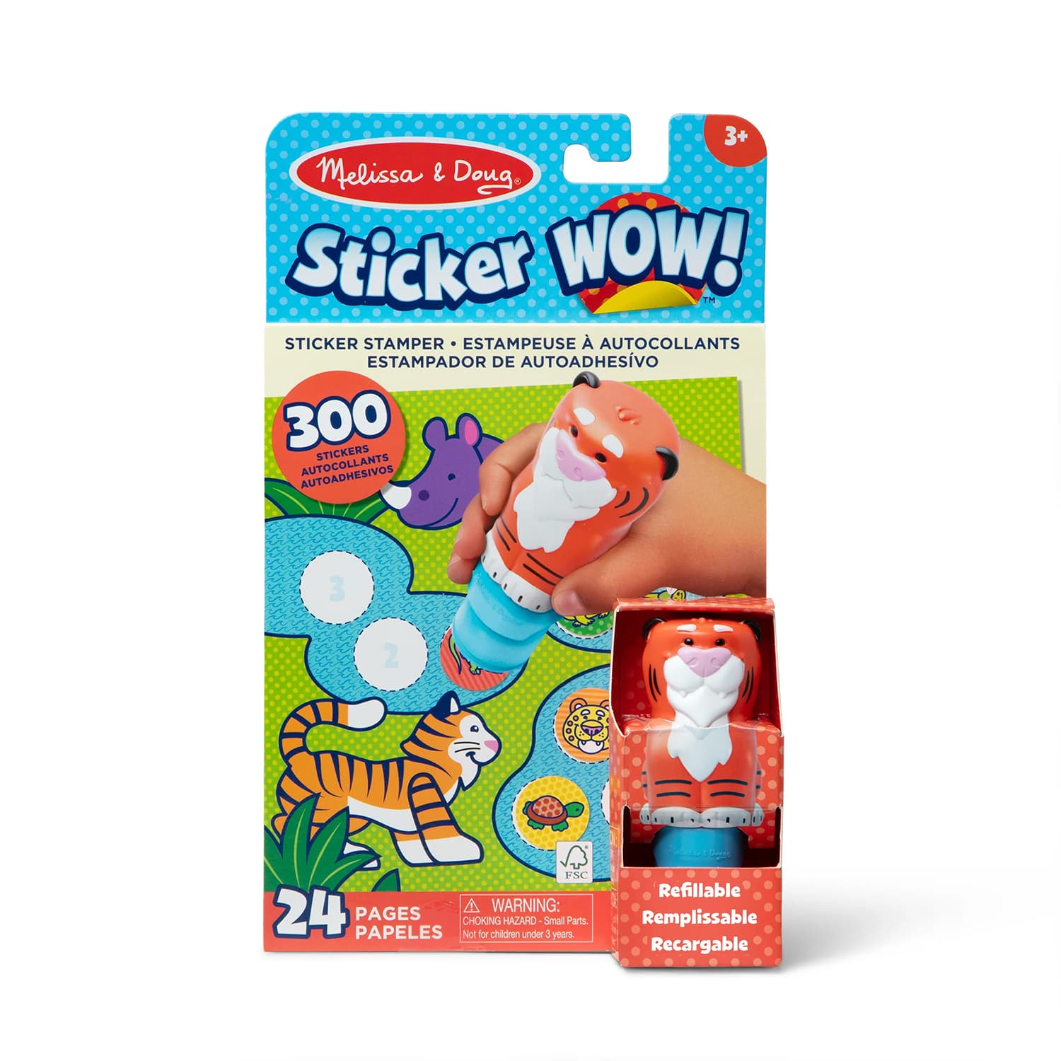 Melissa & Doug Sticker WOW! Activity Pad & Sticker Stamper