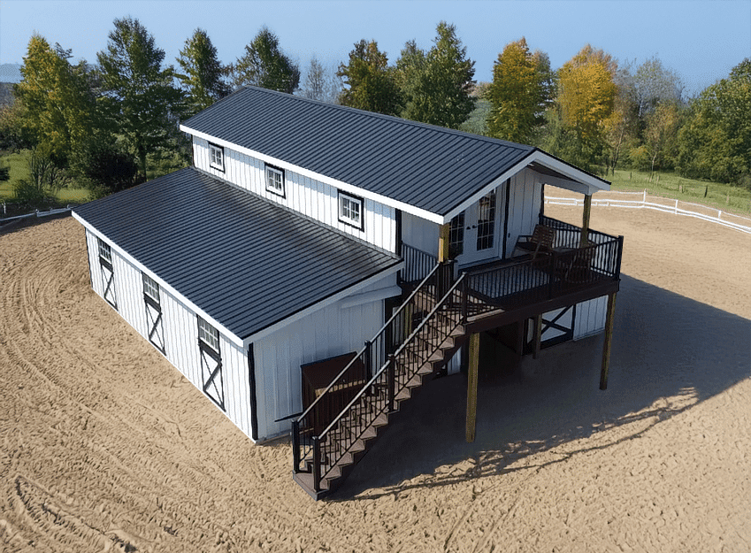 38×36 Paddock Retreat Barndominium