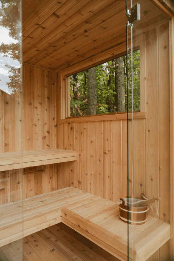 6’7” x 9’ Cedar Glow Sauna – Located in Atglen, PA! - thumbnail 2
