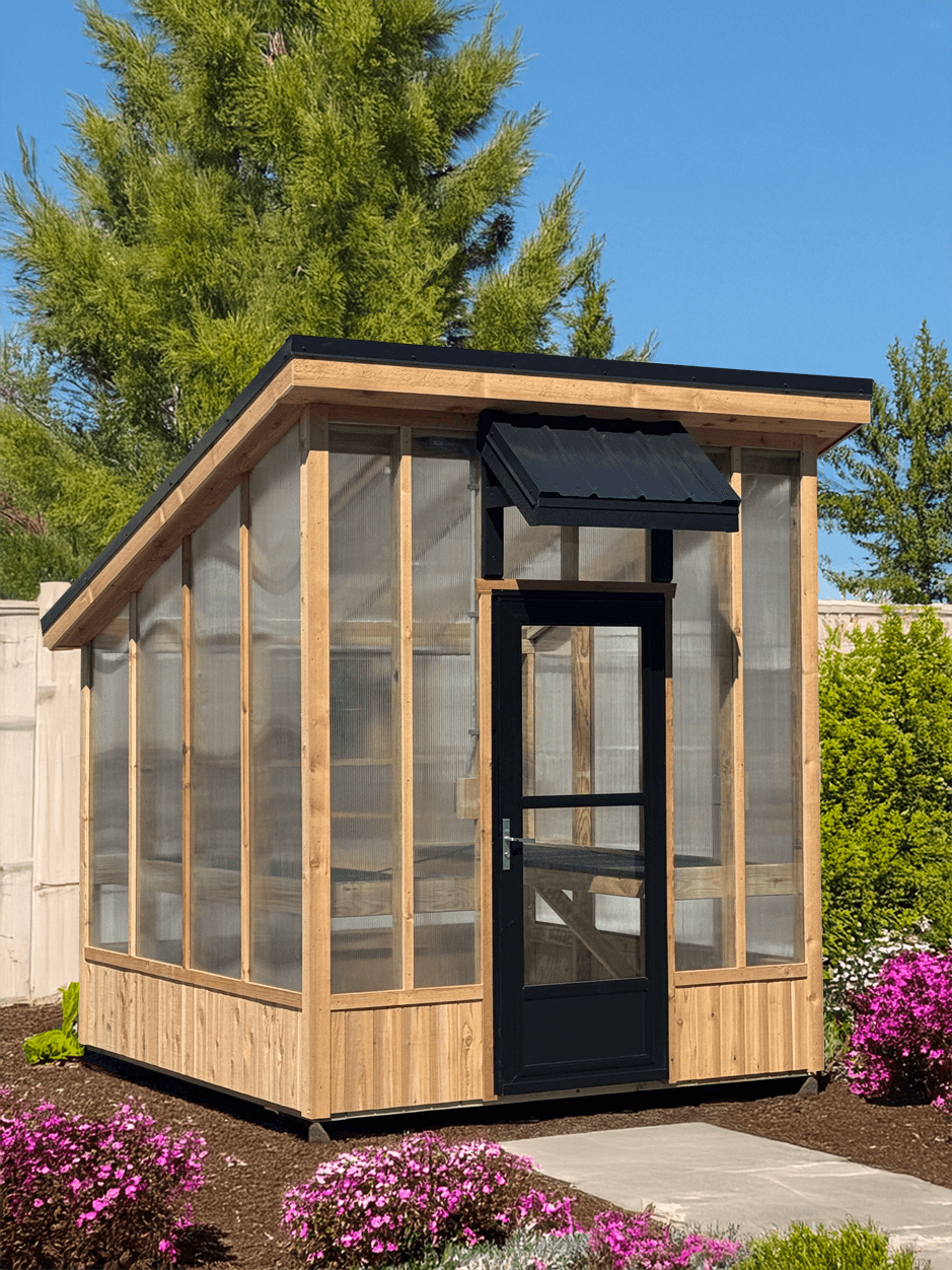 8×8 Lean to Greenhouse – Located in Atglen, PA!
