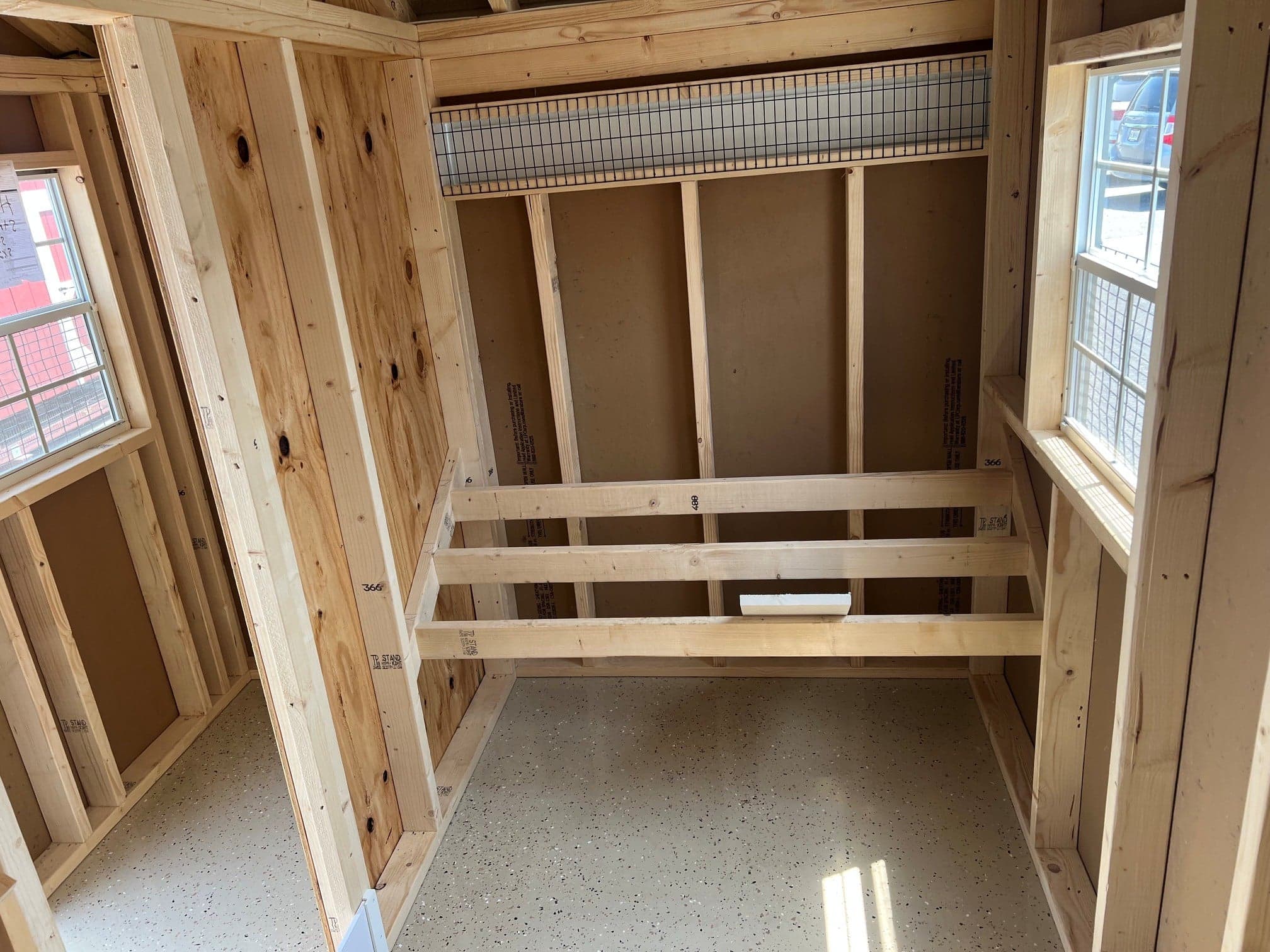 8×20 A-Frame Reverse Gable Combo Coop – Located in Atglen, PA! - thumbnail 7
