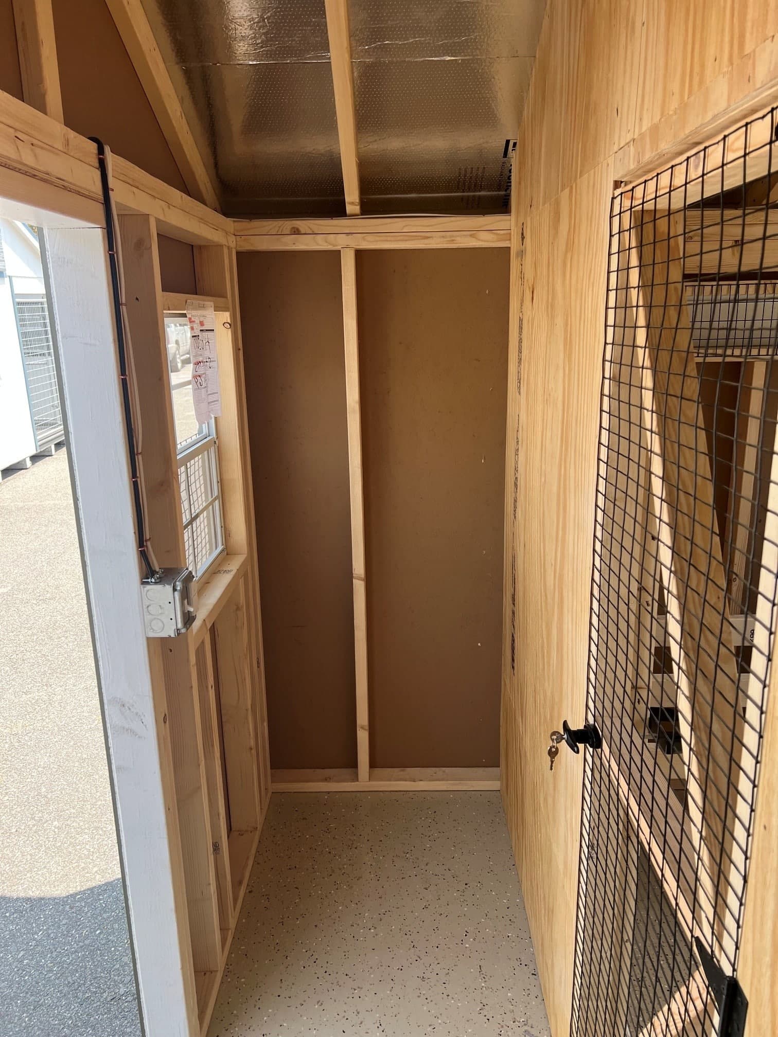8×20 A-Frame Reverse Gable Combo Coop – Located in Atglen, PA! - thumbnail 9