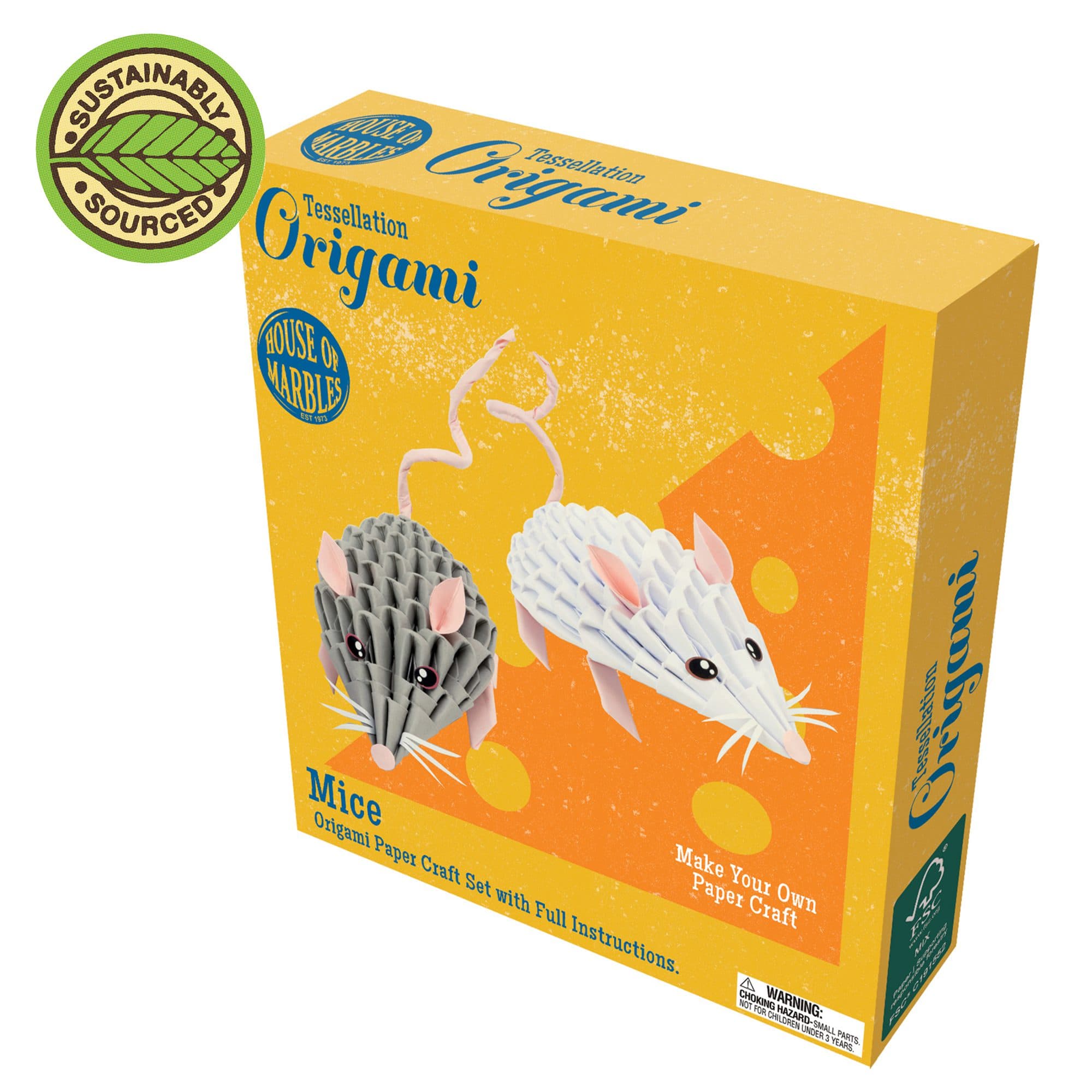 Origami Paper Craft Set – Mice - thumbnail 3