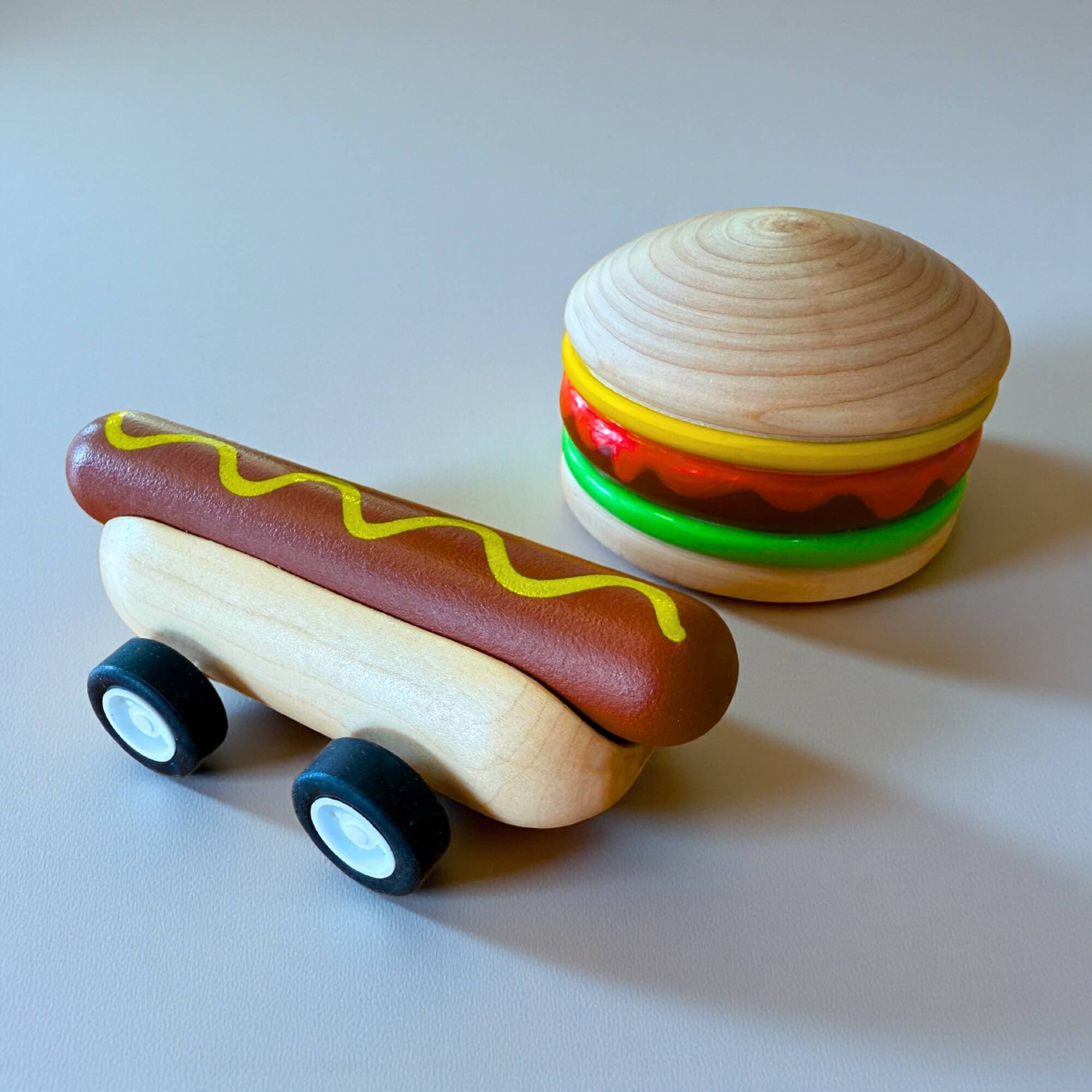 Wooden Fast Food – Burger - thumbnail 2
