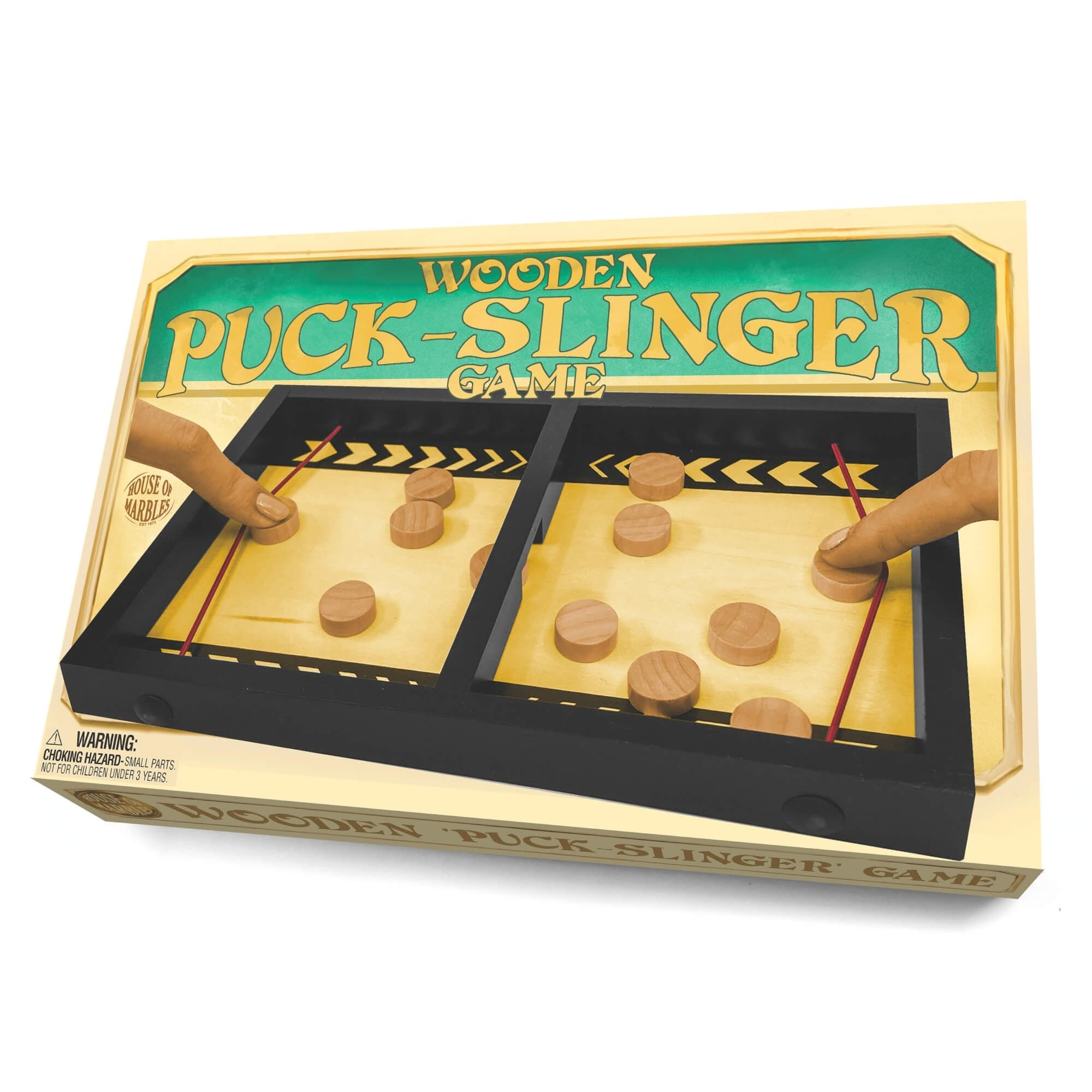 Wooden Puck Slinger
