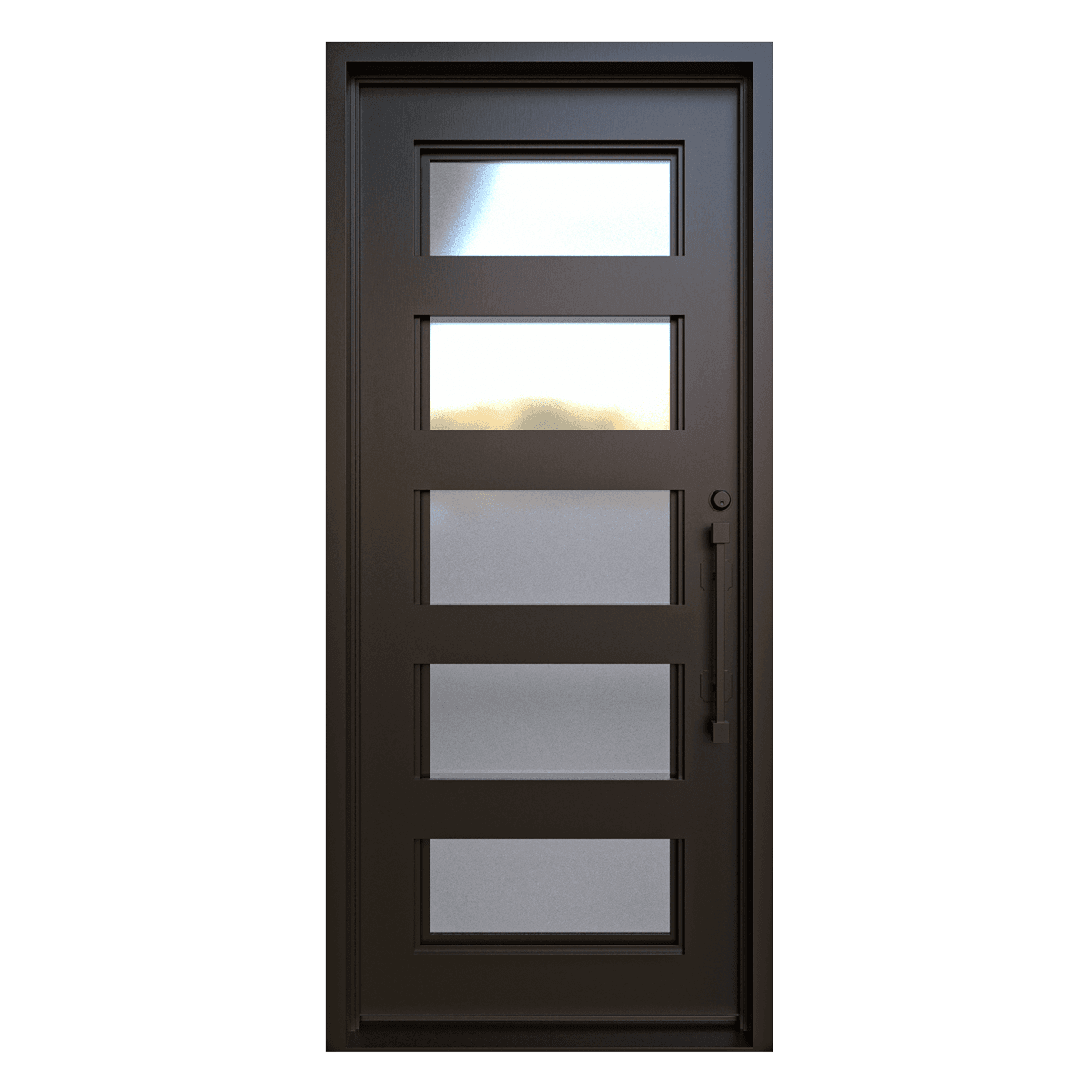 London Single Iron Door
