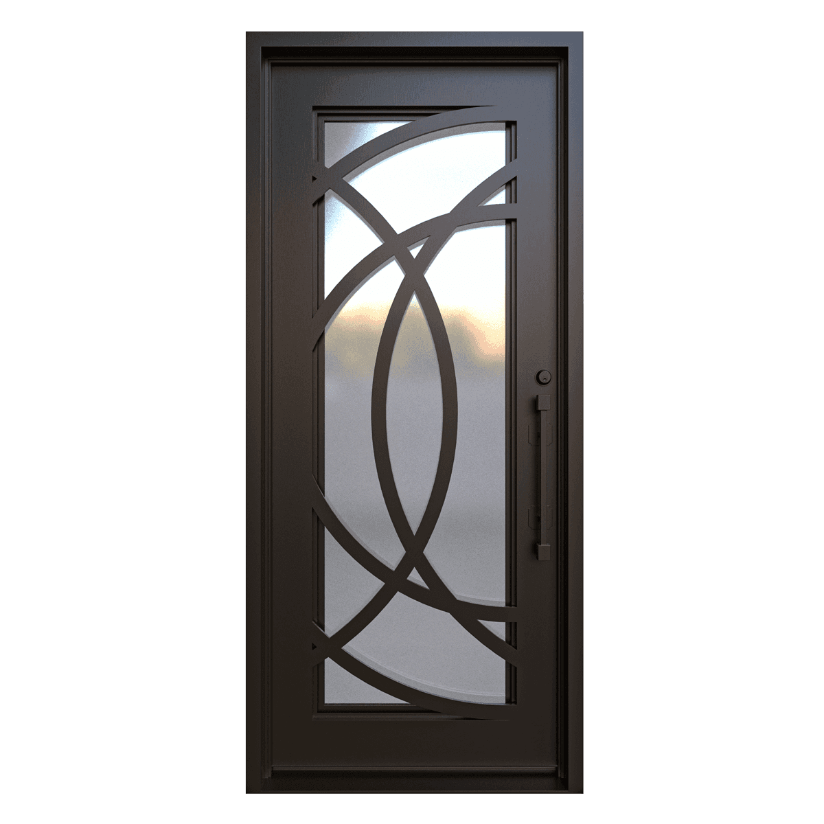 Barcelona Single Iron Door