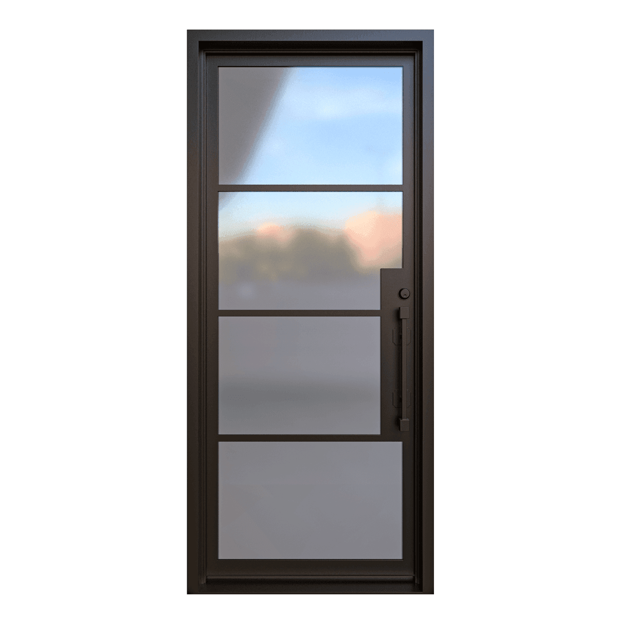 Scottsdale Single Iron Entry Door