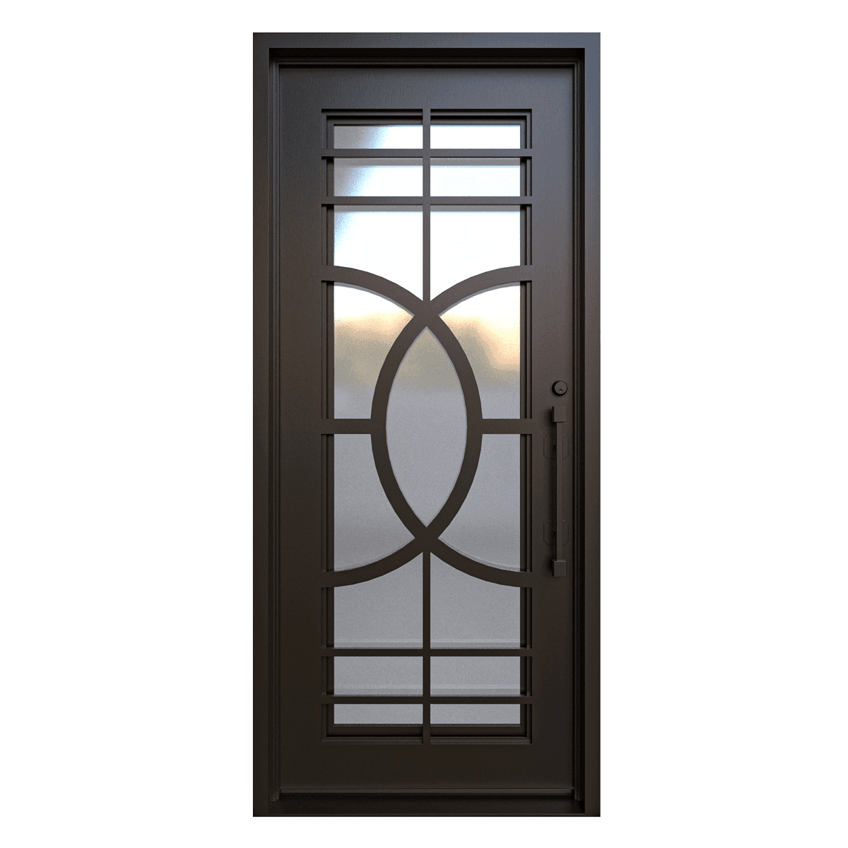 Madrid Single Iron Door