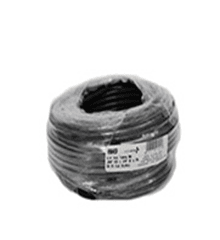 1/4″ X 50′ DIST. TUBING – BLACK (PE)