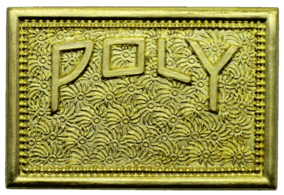 POLY WEB STYLE<BR />BUCKLE B-4003<BR /> TO FIT WEB BELT