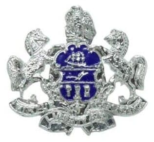COLLAR DEVICE – 3040E <BR />Pennsylvania Crest<BR />(Sold per pair)