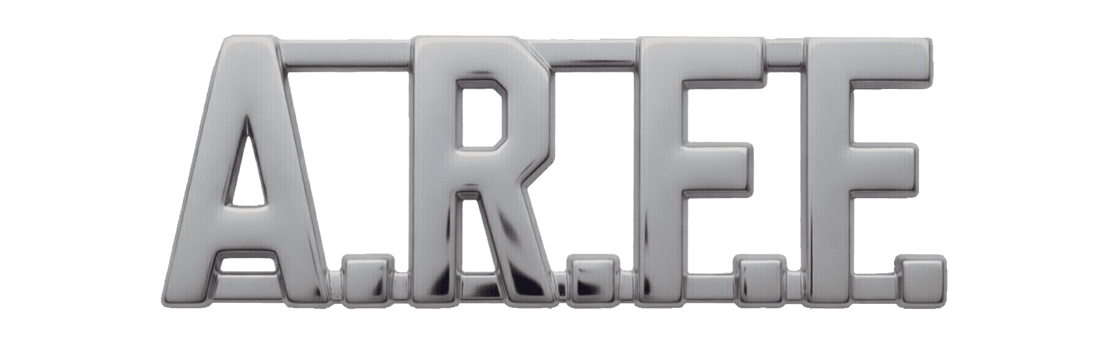 Collar Letter, 3/8″ – A.R.F.F. <br /> (Sold per piece, NOT per pair)