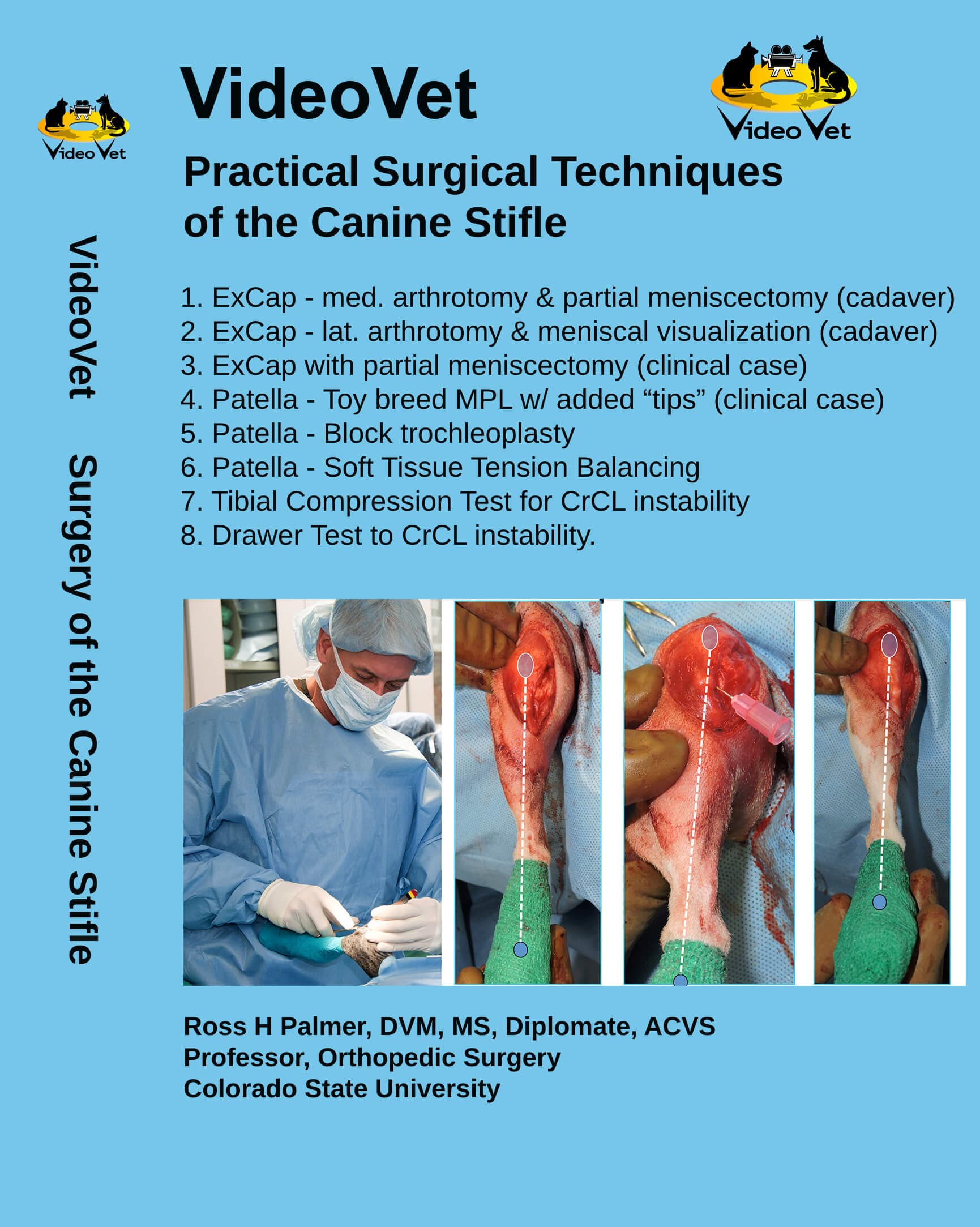 Surgery of the Canine Stifle (8 procedures)