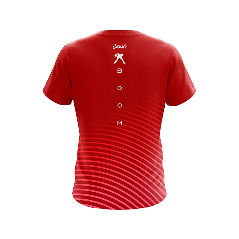 Red Pink Belmo Boom CoolWick Jersey - thumbnail 2