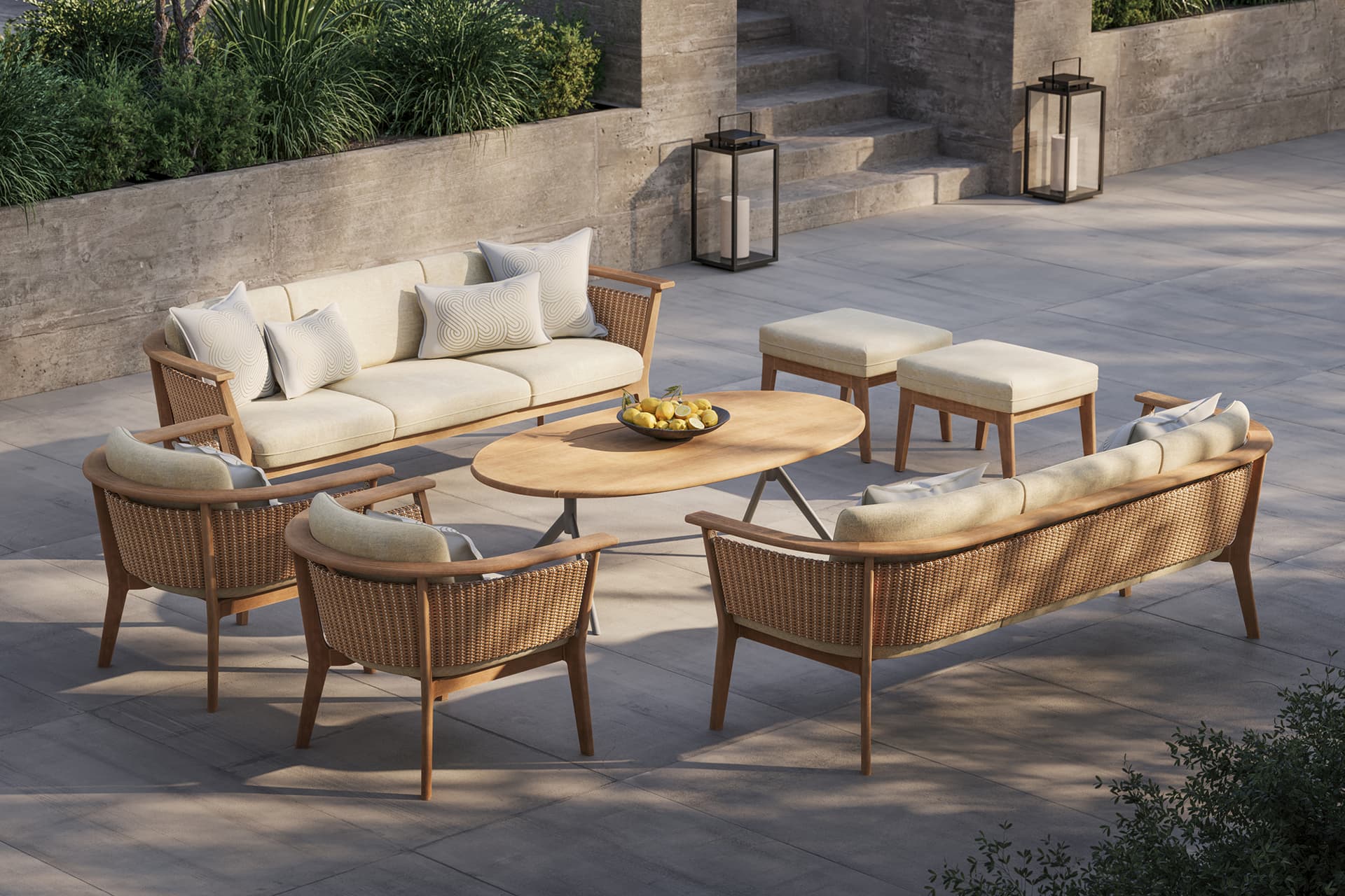 Foundations Arc Ipe Coffee Table - thumbnail 2