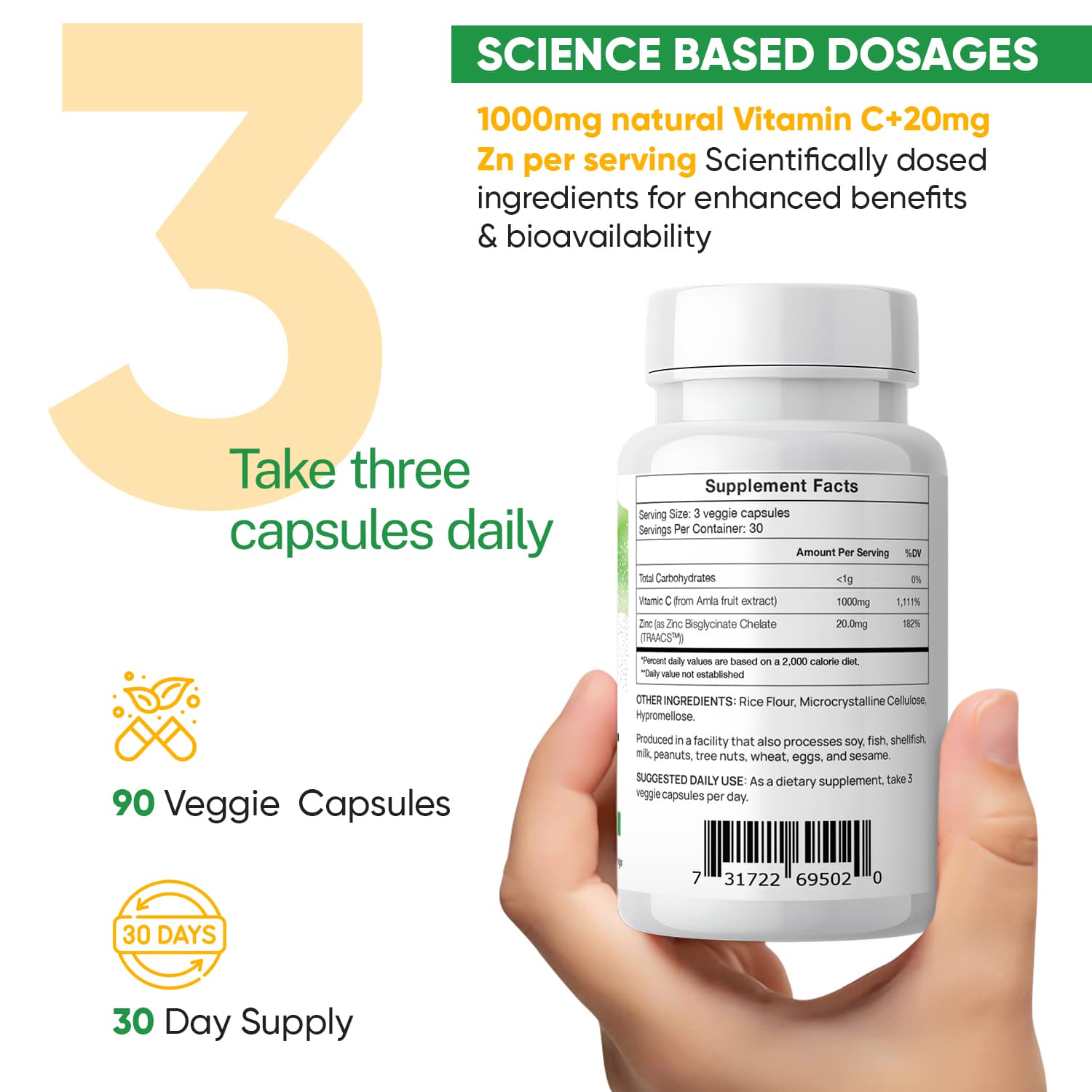 Natural Vitamin C + Zinc - thumbnail 2
